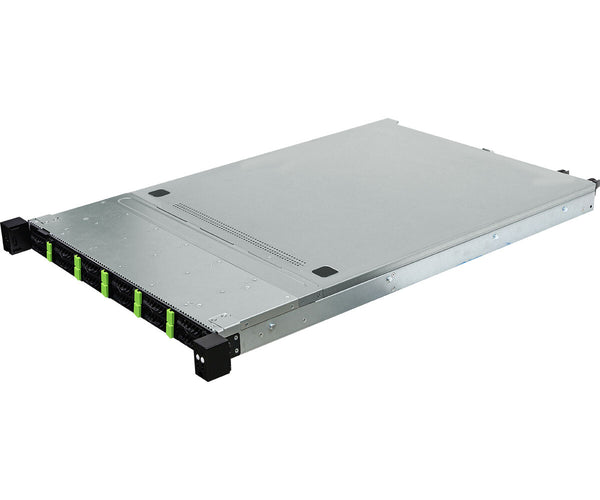 Asrock 1U12E-GENOA/2L2T server barebone AMD SoC LGA 6096 Stativ (1U) Grå