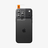 Spigen Optik Pro EZ Fit Beskyttelse af kameralinsen Apple 2 stk