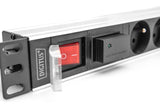 Digitus DN-95407-FR strømforsyningsenhed (PDU) 7 AC stikkontakt(er) 1U