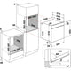 Whirlpool OMR55CU1B 71 L Sort