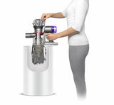 Dyson V8 Advanced 2-i-1 stangstøvsuger Batteri Dry Poseløs Nikkel, Sølv
