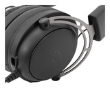White Shark GORILLA Headset Ledningsført Spil Grå, Sort