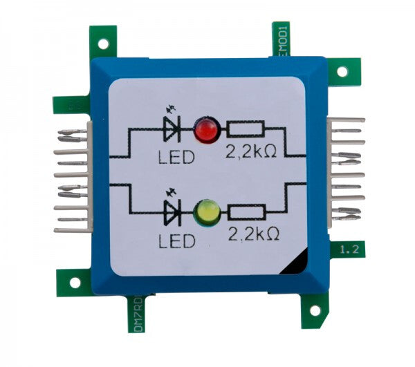ALLNET 125681 LED Rød, Gul