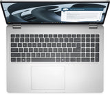 DELL Pro 16 Plus PB16255 AMD Ryzen™ 5 PRO PRO 230 Laptop 40,6 cm (16") Full HD+ 16 GB LPDDR5x-SDRAM 512 GB SSD Wi-Fi 7 (802.11be) Windows 11 Pro Tysk Platin, Sølv