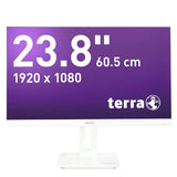 TERRA 3030222 computerskærm 60,5 cm (23.8") 1920 x 1080 pixel Fuld HD LCD Hvid