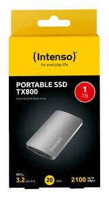 Intenso TX800 1 TB USB Type-C USB 3.2 Gen 2x2 Anthracit