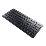 CHERRY KW 9200 MINI tastatur Universel USB + RF Wireless + Bluetooth QWERTY Engelsk Sort