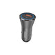 DUDAO Car Charger 45W PD+ QC5.0 1xUSB+1XType C Universel Sølv Cigartænder Hurtig opladning Automatisk