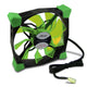 Inter-Tech CobaNitrox N-120-GR Computerkabinet Ventilator 12 cm Sort, Grøn