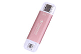 Transcend ESD310 2 TB USB Type-A til USB Type-C 3.2 Gen 2 (3.1 Gen 2) Lyserød