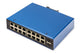 Digitus DN-651158 netværksswitch Administreret L2 Gigabit Ethernet (10/100/1000) Sort, Blå