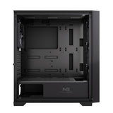 Nordic Gaming NGC-6857 computeretui Tower Sort, Træ