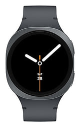 Samsung Galaxy Watch 8 3,3 cm (1.3") AMOLED 40 mm Digital 438 x 438 pixel Berøringsskærm Grafit Wi-Fi GPS (satellit)