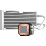 Corsair H100I Elite Processor Alt-i-en væskekøler 12 cm Hvid 1 stk
