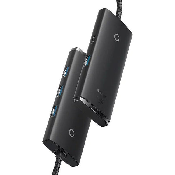 Baseus WKQX030101 interface hub USB 3.2 Gen 1 (3.1 Gen 1) Type-A 5000 Mbit/s Sort