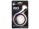Silverstone CP07 SATA-kabel 0,5 m Sort
