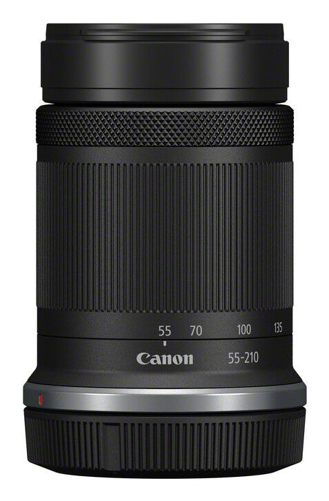 Canon RF-S 55-210 mm f5-7.1 IS STM MILC Telefoto zoomobjektiv Sort