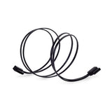 Silverstone CP11 SATA-kabel 0,5 m Sort