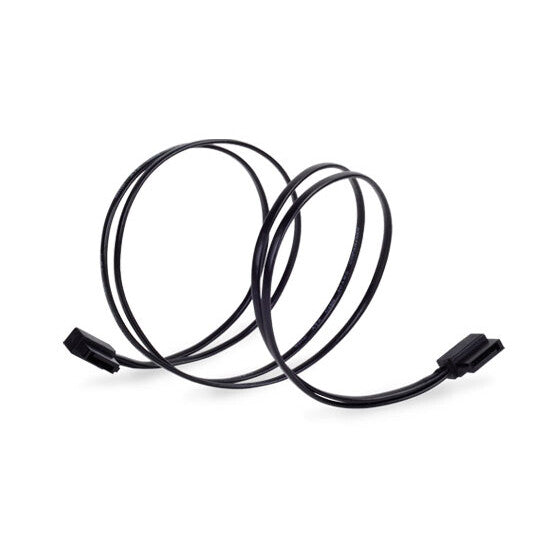 Silverstone CP11 SATA-kabel 0,5 m Sort