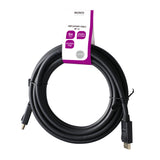 Deltaco DP8K-1050-LSZH DisplayPort kabel 5 m Sort