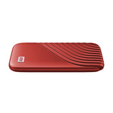 Western Digital My Passport 1 TB USB Type-C 3.2 Gen 2 (3.1 Gen 2) Rød