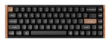 Keychron K6 HE tastatur Universel USB + Bluetooth Brun, Sort