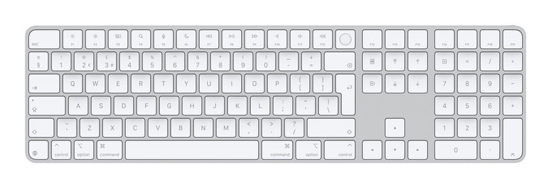Apple Magic tastatur Universel USB + Bluetooth QWERTY UK engelsk Hvid