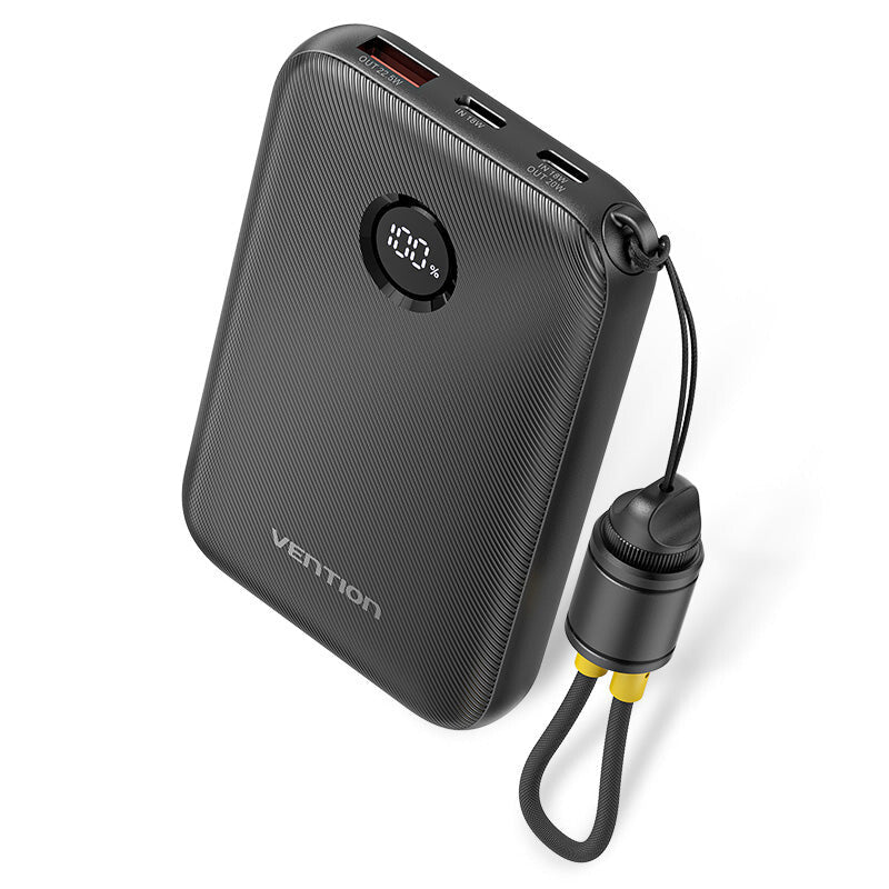 Vention FKAB0-C powerbank 10000 mAh Sort