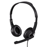 Hama Essential HS 300 Headset Ledningsført Opkald/musik Grå