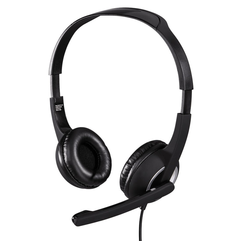 Hama Essential HS 300 Headset Ledningsført Opkald/musik Grå