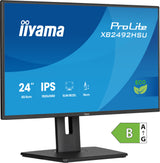 iiyama ProLite XB2492HSU-B1 computerskærm 60,5 cm (23.8") 1920 x 1080 pixel Fuld HD LED Sort