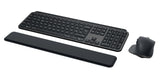 Logitech Master MX Keys Combo for Bussiness tastatur Mus inkluderet Kontor RF trådløs + Bluetooth QWERTZ Schweizisk Grafit
