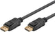 Goobay 64798 DisplayPort kabel 2 m Sort