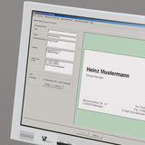 Sigel DP839 visitkort Laser/inkjet Hvid