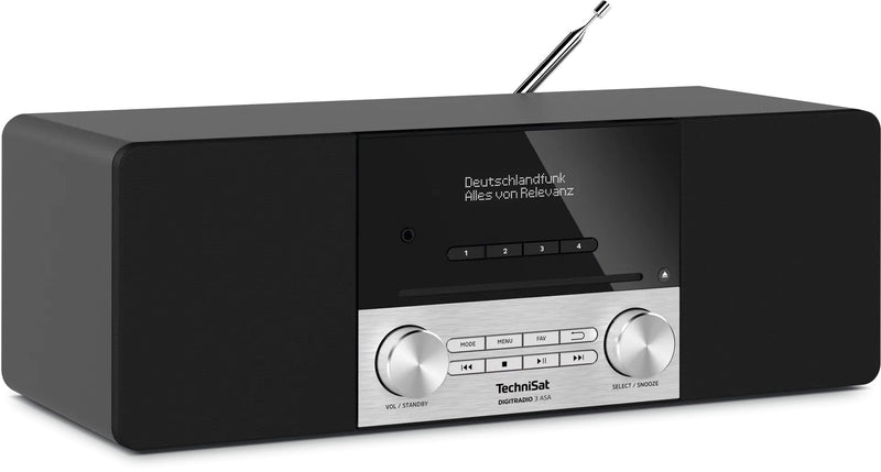TechniSat DIGITRADIO 3 ASA Sort, Sølv