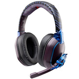 Lexip TSXLXHS0003 hovedtelefoner/headset Kabel & trådløs Spil Bluetooth Sort, Blå