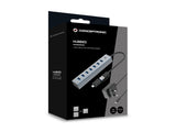 Conceptronic HUBBIES21GP interface hub USB 3.2 Gen 1 (3.1 Gen 1) Type-A 5000 Mbit/s Grå