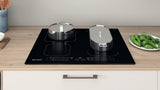 Indesit IB 65B60 NE Sort Indbygget 59 cm Zone induktionskogeplade 4 zone(s)
