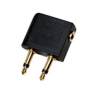 LogiLink CA1089 kabel kønsskifter 2x 3.5mm 1x 3.5mm Sort