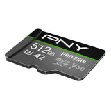 PNY PRO Elite microSDXC 512GB Klasse 10