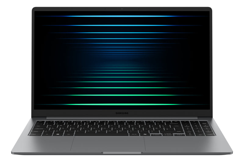 Samsung Galaxy Book5 NP750XHD-KD3DE laptop Intel Core Ultra 7 255U 39,6 cm (15.6") Fuld HD 8 GB LPDDR5x-SDRAM 256 GB SSD Wi-Fi 6 (802.11ax) Windows 11 Home Tysk Grå