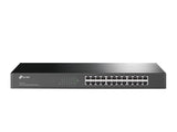 TP-Link TL-SF1024 netværksswitch Ikke administreret Fast Ethernet (10/100) Sort