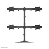 Neomounts NM-D335D4BLACK skærmbeslag og -stativer 68,6 cm (27") Skrivebord Sort