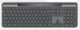 Logitech Signature Slim Solar+ K980 for Business tastatur Universel RF trådløs + Bluetooth QWERTY Nordisk Grafit