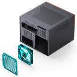 Jonsbo N4 Black Micro Tower Sort