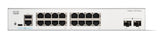 Cisco C1200-16T-2G netværksswitch Administreret L2/L3 Gigabit Ethernet (10/100/1000) Hvid