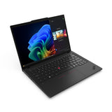 Lenovo ThinkPad T14 Gen 6 (AMD) Copilot+ PC AMD Ryzen AI 7 350 Laptop 35,6 cm (14") WUXGA 32 GB DDR5-SDRAM 1 TB SSD Wi-Fi 7 (802.11be) Windows 11 Pro Nordisk Sort