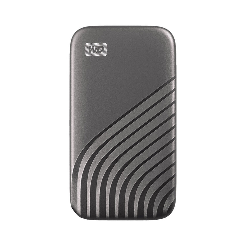 Western Digital My Passport 2 TB USB Type-C 3.2 Gen 2 (3.1 Gen 2) Grå