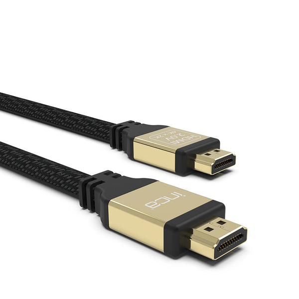 Inca IHD-02 HDMI-kabel 2 m HDMI Type A (Standard) Sort, Guld