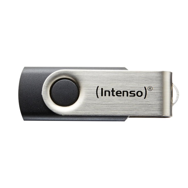 Intenso Basic Line USB-nøgle 8 GB USB Type-A 2.0 Sort, Sølv